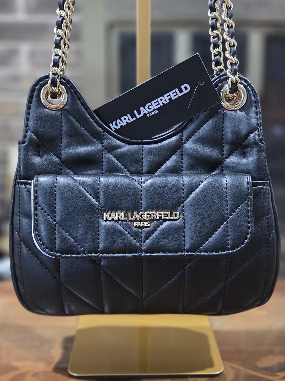 Karl Lagerfeld Paris Jane Quilted Shoulder Bag